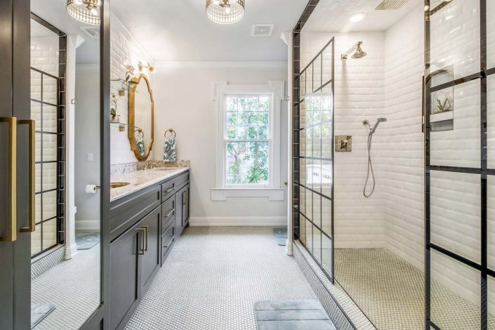 Metallic Magic Bathroom - Nonn's