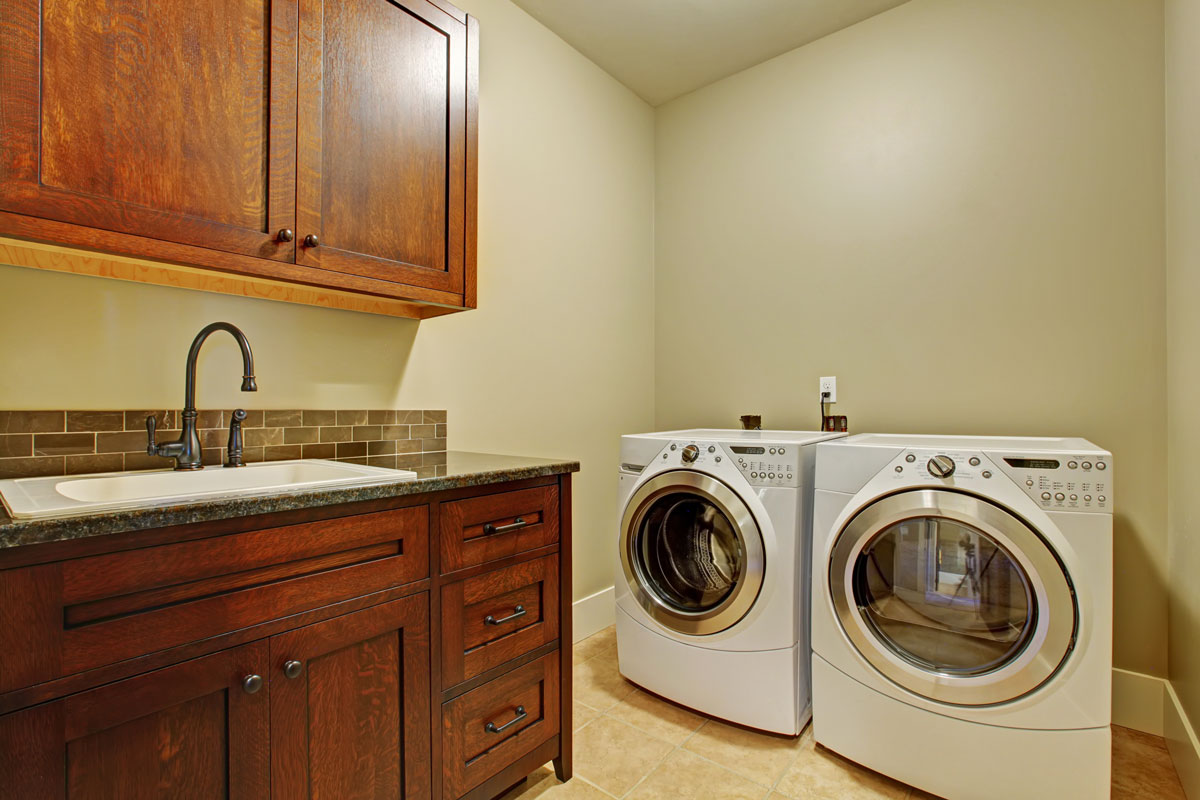 Laundry Room Heated Tile