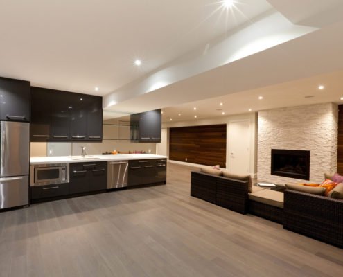 Bewitching Basements - Basement Kitchen and Flooring