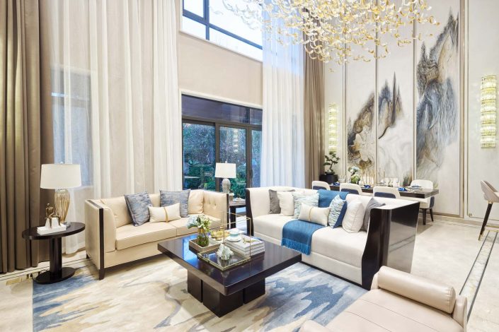 Sensibly Chic Living Room Design