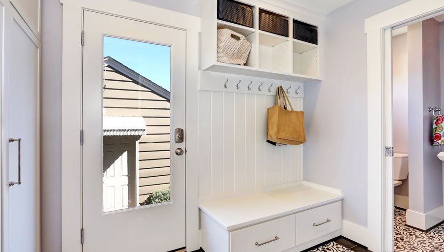 Built-in Cabinets Foyer