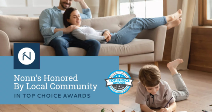 NONN’S HONORED BY LOCAL COMMUNITY IN TOP CHOICE AWARDS