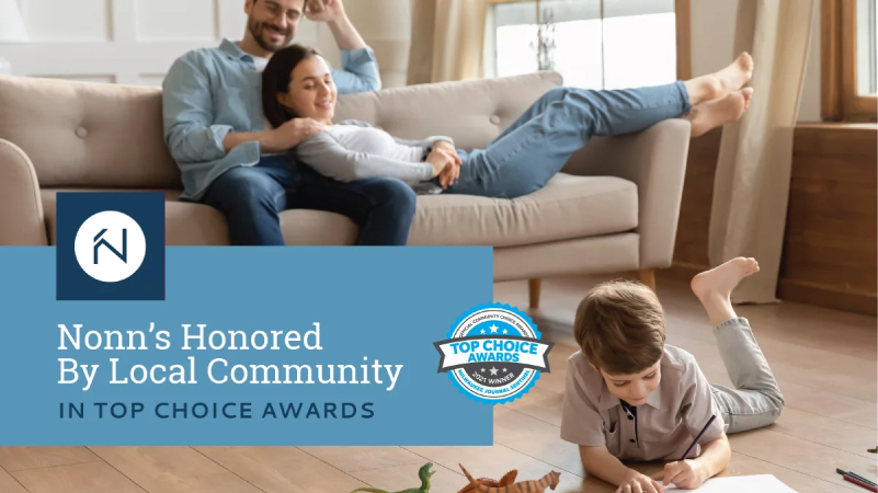 NONN’S HONORED BY LOCAL COMMUNITY IN TOP CHOICE AWARDS