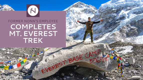 Former Nonn’s Employee Joe Garza Completes Mt. Everest Trek