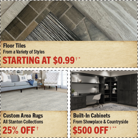 Flooring, Cabinetry and Carpeting Sale at Nonn’s (March 2023)