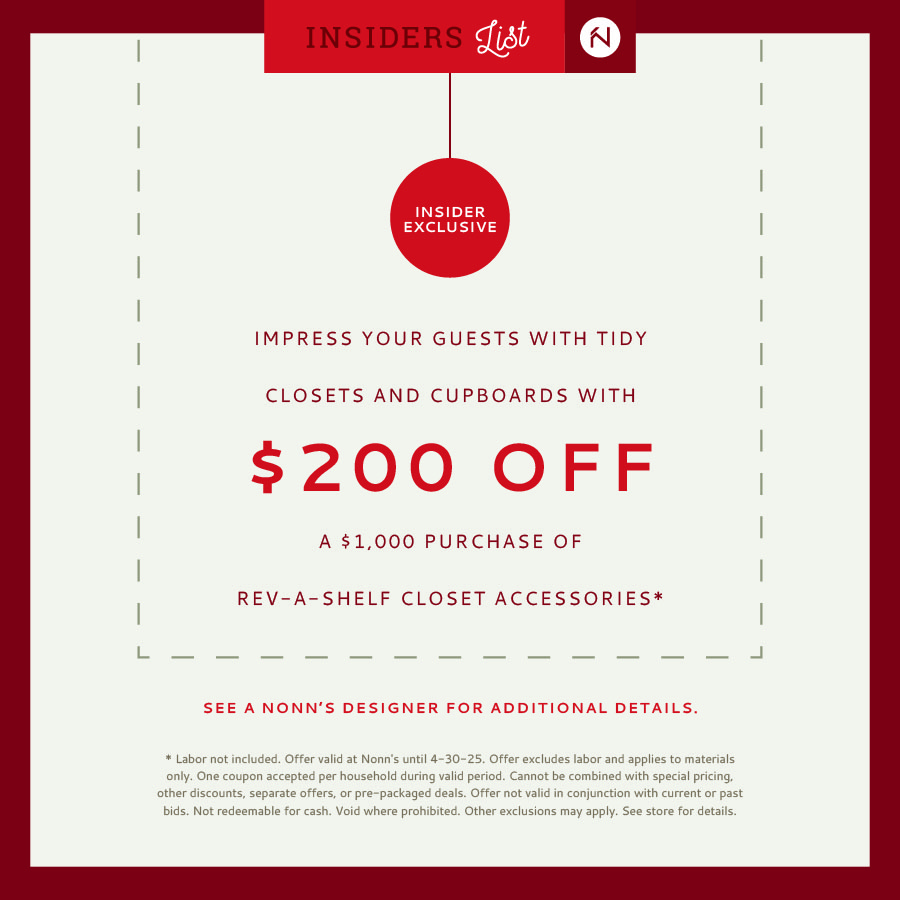 Nonn's Insiders List Exclusive Offer